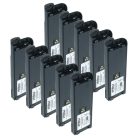 VHBW Rádió Akkumulátor NTN7143A, NTN7143, FuG11b, NTN7143CR, NTN7143B - 1200 mAh 7,4 V Li-Ion