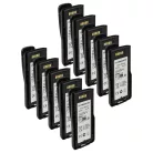 VHBW Rádió Akkumulátor NNTN8020B, NNTN8020AC, NNTN8020A, NNTN8020 - 2900 mAh 3,7 V Li-Ion