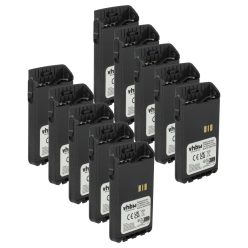   VHBW Radio Battery PMNN4511A, PMNN4440, PMNN4502A, PMNN4440AR - 1600 mAh 7.4 V Li-Ion