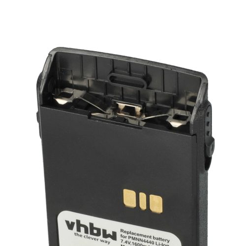 VHBW Radio Battery PMNN4511A, PMNN4440, PMNN4502A, PMNN4440AR - 1600 mAh 7.4 V Li-Ion