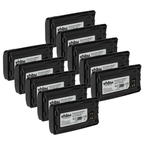 VHBW Radio Akku PMLN6394A, PMLN6394, MNN4453AR, PMNN4434 - 2100 mAh 3,7 V Li-Ion