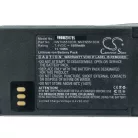 VHBW Radio Akku NNTN5510, NNTN5510BR, NNTN5510AR - 1500 mAh 7,4 V Li-Ion
