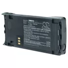 VHBW Radio Akku NNTN5510, NNTN5510BR, NNTN5510AR - 1500 mAh 7,4 V Li-Ion