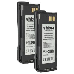   VHBW Radio Akku NNTN8570B, NNTN8570A, NNTN8570 - 1250 mAh 7,6 V Li-Ion