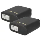 VHBW Radio Akku NTN4538, NTN4594, NTN4592, NTN4593, NTN4593DR - 1800 mAh 7,2 V NiMH