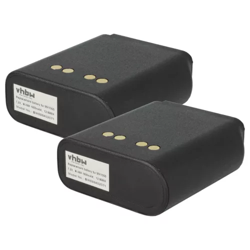 VHBW Radio Akku NTN4538, NTN4594, NTN4592, NTN4593, NTN4593DR - 1800 mAh 7,2 V NiMH