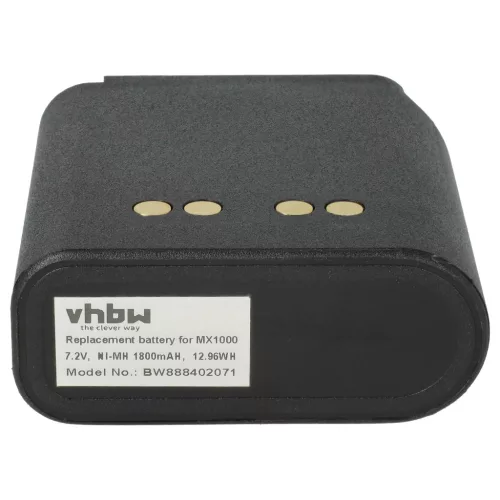 VHBW Radio Akku NTN4538, NTN4594, NTN4592, NTN4593, NTN4593DR - 1800 mAh 7,2 V NiMH