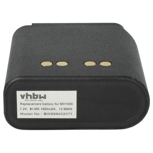 VHBW Radio Akku NTN4538, NTN4594, NTN4592, NTN4593, NTN4593DR - 1800 mAh 7,2 V NiMH
