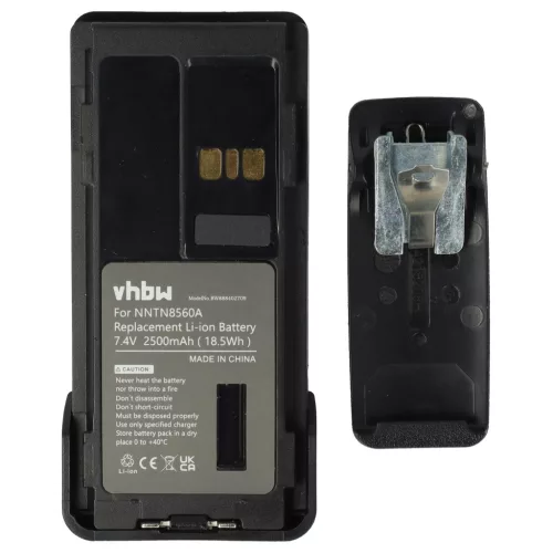 VHBW Radio Akku NNTN8560A - 2500 mAh 7,4 V Li-Ion