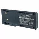 VHBW Radio Battery HNN8148C, HNN8148, HNN8148A, HNN8148B - 1800 mAh 7.5 V NiMH