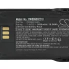 VHBW Radio Battery PMNN4600A, PMNN4598A - 2600 mAh 7.4 V Li-Ion