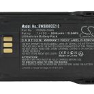 VHBW Rádió Akkumulátor PMNN4600A, PMNN4598A - 2600 mAh 7,4 V Li-Ion