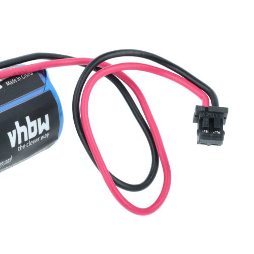 VHBW Ipari vezérlő Akkumulátor Mitsubishi 624-1831, BKO-C10811H03, 130376 - 1700 mAh 3 V Li-MnO2