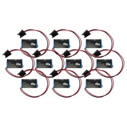   VHBW Ipari Vezérlő Akkumulátor Mitsubishi B9670-MC, A6BAT, A6BAT-MRBAT - 1700 mAh 3,6 V Li-MnO2