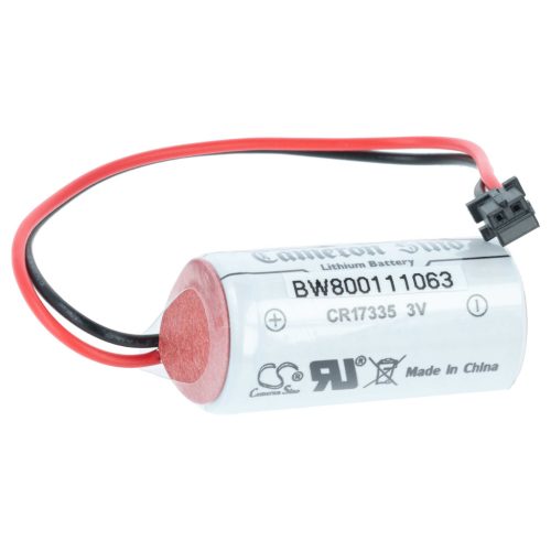 VHBW Ipari Vezérlő Akkumulátor Mitusibishi Q6BAT helyett - 1800 mAh 3 V Li-Ion