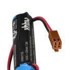 VHBW Batterie Toshiba ER6V, ER14500 - 2000 mAh 3,6 V Li-MnO2