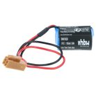 VHBW CNC Controller Battery LS14250-MR, FBT030A, FBT020A, ER3V/3.6V, NP8P-BT - 1000 mAh 3.6 V Li-MnO2