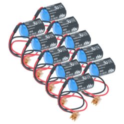   VHBW CNC Controller Battery LS14250-MR, FBT030A, FBT020A, ER3V/3.6V, NP8P-BT - 1000 mAh 3.6 V Li-MnO2