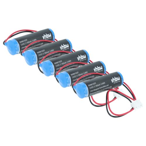 VHBW CNC Controller Battery F2-40BL, PM-20BL, LS14500-MF, FX2N-48M - 1800 mAh 3.6 V Li-SOCl2