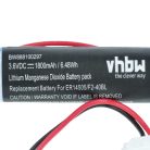 VHBW CNC Controller Battery F2-40BL, LS14500-MF, FX2N-48M - 1800 mAh 3.6 V Li-SOCl2