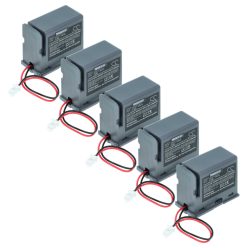   VHBW CNC Controller Battery MR-BAT6V1SET-A - 1450 mAh 6 V Li-MnO2