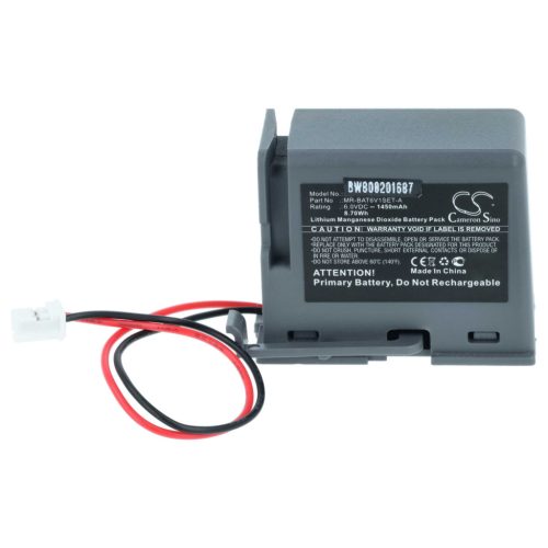 VHBW CNC Controller Battery MR-BAT6V1SET-A - 1450 mAh 6 V Li-MnO2
