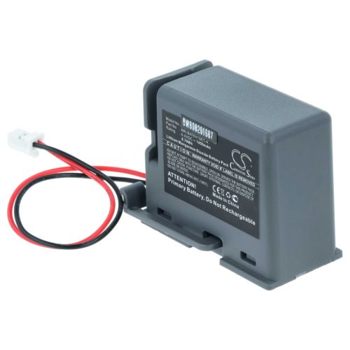 VHBW CNC Controller Battery MR-BAT6V1SET-A - 1450 mAh 6 V Li-MnO2