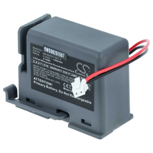 VHBW CNC Controller Battery MR-BAT6V1SET-A - 1450 mAh 6 V Li-MnO2