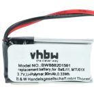 VHBW Alarmanlagenakku BatLi11, MTU01X - 90 mAh 3,7 V Li-Polymer
