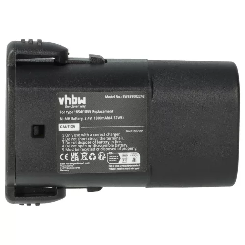 VHBW Tierhaarschneider Akku Moser 1854-7988 - 1800 mAh 2,4 V NiMH