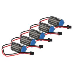   VHBW Servoantrieb Akku Omron R88A-BAT02W, JZSP-BA01, JZSP-BA0-1 - 1000 mAh 3,6 V Li-MnO2