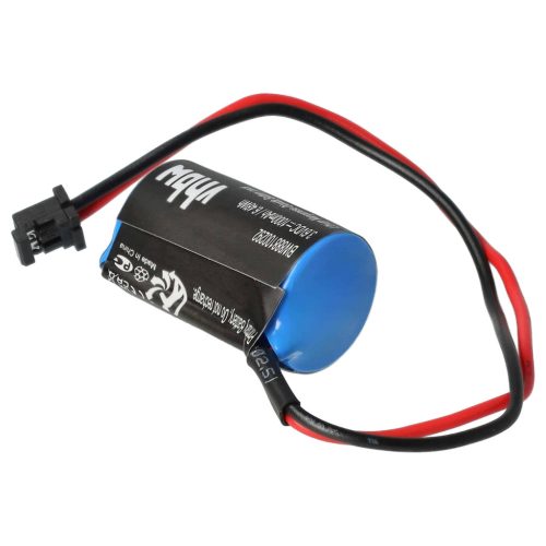 VHBW Servoantrieb Akku Omron R88A-BAT02W, JZSP-BA01, JZSP-BA0-1 - 1000 mAh 3,6 V Li-MnO2