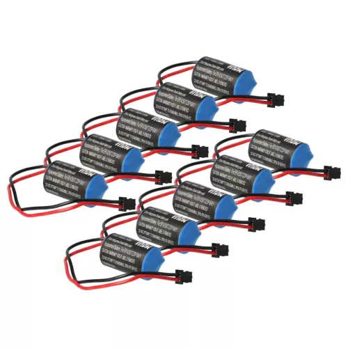 VHBW Servo Drive Battery Omron R88A-BAT02W, JZSP-BA01, JZSP-BA0-1 - 1000 mAh 3.6 V Li-MnO2