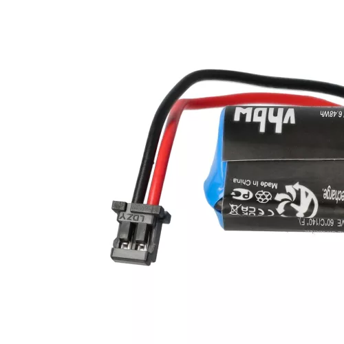 VHBW Servo Drive Battery Omron R88A-BAT02W, JZSP-BA01, JZSP-BA0-1 - 1000 mAh 3.6 V Li-MnO2