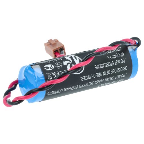 VHBW CNC Controller Battery ER6VCT - 2700 mAh 3.6 V Li-SOCl2