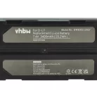VHBW Akkumulátor CHC 1906110059 - 3400 mAh 7,4 V Li-Ion