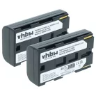 VHBW Kamera Akku BP-911, BP-914, BP-915, BP-924, BP-927, BP-930, BP-941 - 2600 mAh 7,2 V Li-Ion