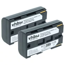   VHBW Kamera Akku BP-911, BP-914, BP-915, BP-924, BP-927, BP-930, BP-941 - 2600 mAh 7,2 V Li-Ion