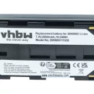 VHBW Kamera Akku BP-911, BP-914, BP-915, BP-924, BP-927, BP-930, BP-941 - 2600 mAh 7,2 V Li-Ion