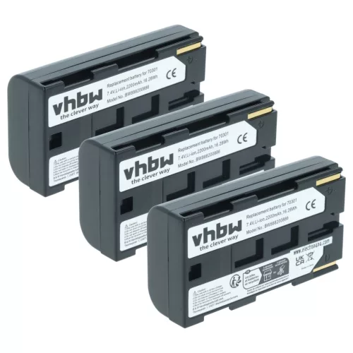 VHBW Akku Phase One 70301 - 2200 mAh 7,4 V Li-Ion