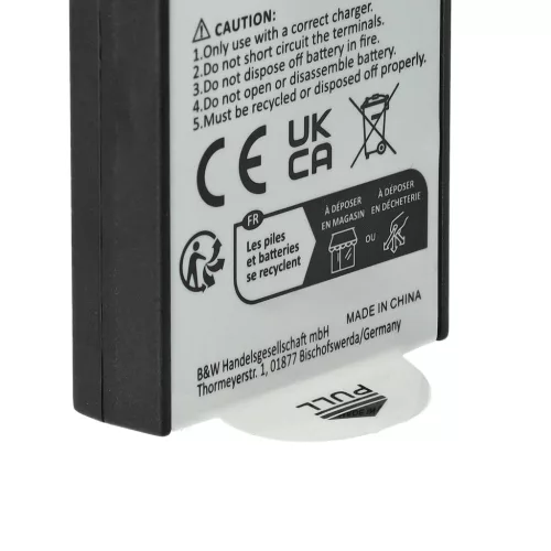 VHBW Battery Polaroid Z2300, Z230E - 600 mAh 7.4 V Li-Ion