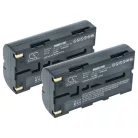 VHBW Camera Battery UR-121D, UR-124D, UR-124, UR-121, NVP-D6 - 2000 mAh 7.4 V Li-Ion