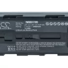 VHBW Camera Battery UR-121D, UR-124D, UR-124, UR-121, NVP-D6 - 2000 mAh 7.4 V Li-Ion