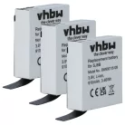 VHBW Video Camera Battery SJCam SJ6B - 910 mAh 3.8 V Li-Ion