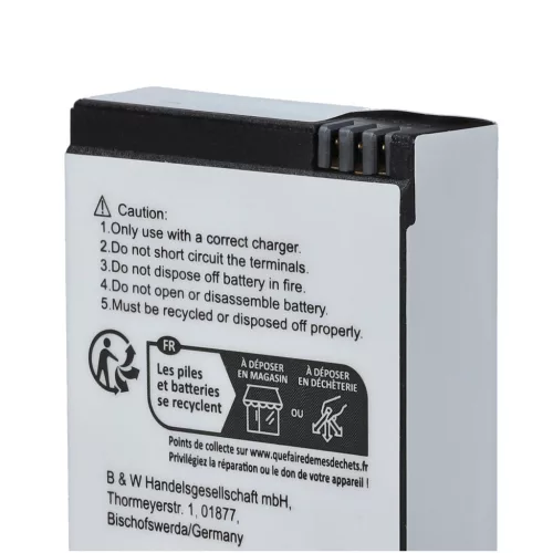 VHBW Video Camera Battery SJCam SJ6B - 910 mAh 3.8 V Li-Ion