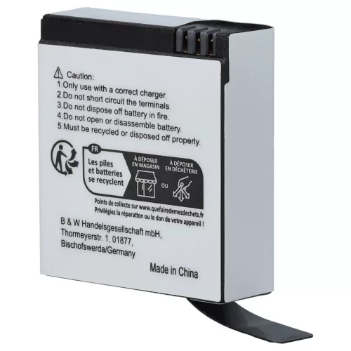 VHBW Video Camera Battery SJCam SJ6B - 910 mAh 3.8 V Li-Ion