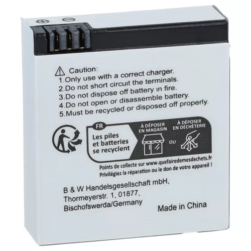 VHBW Videokamera Akkumulátor SJCam SJ7B - 910 mAh 3,8 V Li-Ion