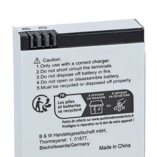 VHBW Videokamera Akkumulátor SJCam SJ7B - 910 mAh 3,8 V Li-Ion