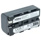3x Battery replaces Sony NP-F950, NP-F930/B, NP-F950/B, NP-F550, NP-F930, NP-F960 - 2000mAh, 7.4V, Li-Ion