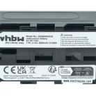 3x Battery replaces Sony NP-F950, NP-F930/B, NP-F950/B, NP-F550, NP-F930, NP-F960 - 2000mAh, 7.4V, Li-Ion